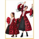 ゴシックレトロ 中世服 コスプレ衣装 吸血鬼 コスチューム ハロウィン 大人と子供 親子 ドレス 帽子 忘年会 新年会 定番 オススメ XS/S/M/L/XL ...