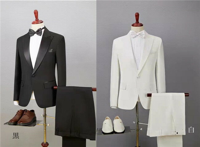 メンズ スーツ 結婚式 パーティ 宴会 司会者 演奏会 黒 白 スーツ 1ピーススーツ S M L 2L 3L 4L 礼服 発表会 カラオケ 花婿 成人式 各種 おしゃれスーツ パーティー 男性用 舞台ステージ衣装演劇オペラ声楽