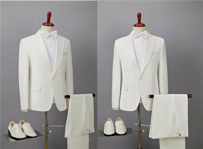 メンズ スーツ 結婚式 パーティ 宴会 司会者 演奏会 黒 白 スーツ 1ピーススーツ S M L 2L 3L 4L 礼服 発表会 カラオケ 花婿 成人式 各種 おしゃれスーツ パーティー 男性用 舞台ステージ衣装演劇オペラ声楽