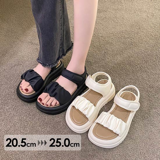 スポーツサンダル 厚底 レディース 