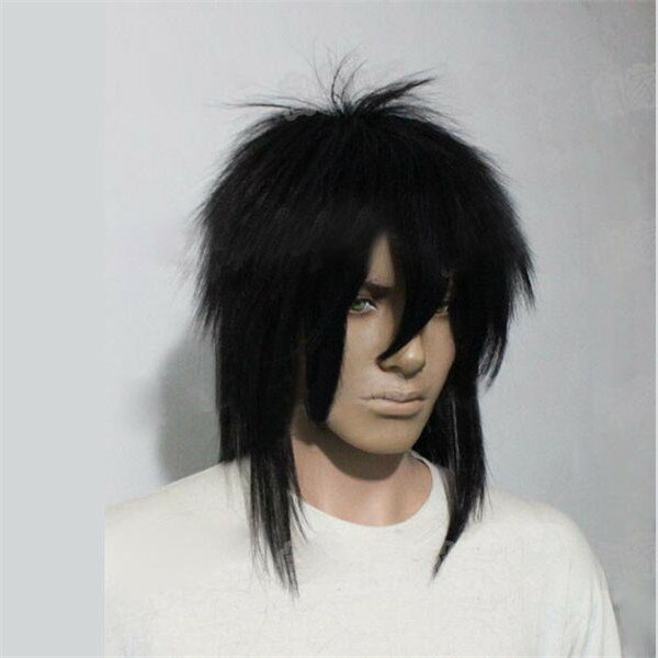 メンズウィッグ コスプレウイッグ フル ウィッグ 人工毛ウィッグ COS コスプレウィッグ パーティー イベント 専用ネット付き ウィッグスタンド付き【代引不可...