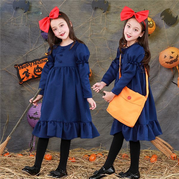 ハロウィン 衣装 子供用 魔女 子供 ワンピース 仮装 コスチューム 女の子 コスプレ衣装 子供用 キッズ 魔女 コスプレ パーティー 七五三 イベント 発表会 演出服 110 120 130 140 150グローリーパーク