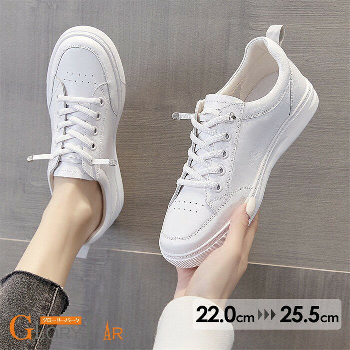 スニーカー ローカット 春 秋 柔らかい 薄底スニーカー スポーティ シューズ レディース 靴 美脚 かわいい カジュアル 歩きやすい 疲れにくい 薄底 お洒落 おしゃれ ホワイト