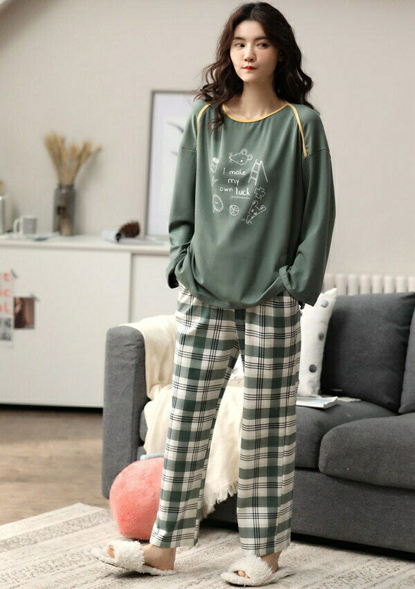 パジャマ 部屋着 上下セット ルームウェア 春...の紹介画像2