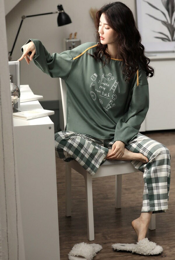 パジャマ 部屋着 上下セット ルームウェア 春...の紹介画像3