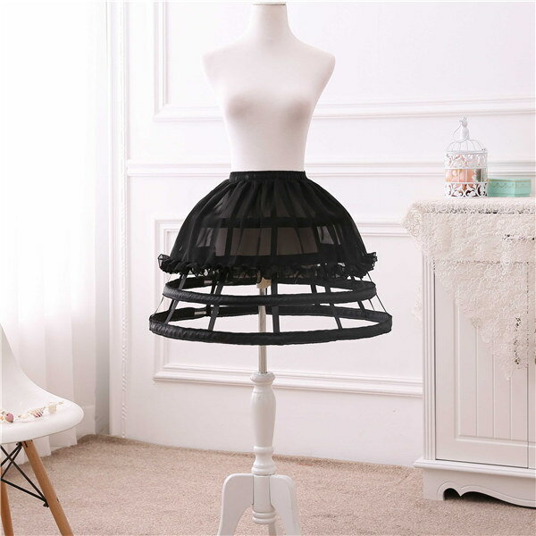 大人ドレス用 lolita パニエ メイド服 コスプレ ロリータ お買い得パニエ cosplay ...