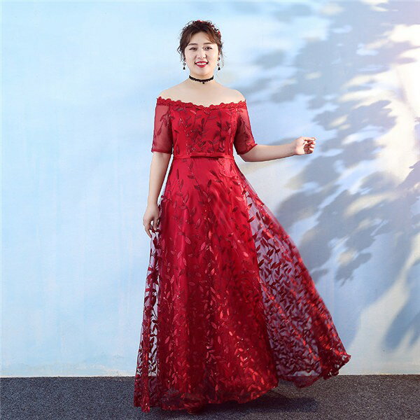 樂天商城 - 大きいサイズドレス 20代 30代 ロングドレス 母親 結婚式 二次会 花嫁 ドレス イブニングドレス 締上げタイプ 大きいサイズドレス ステージドレス 二次会 女子会 お呼ばれ 演奏会グローリーパーク