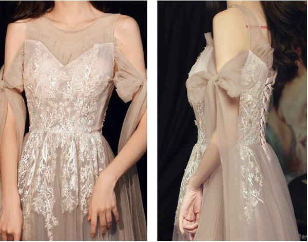 ★500円OFFクーポン配布中★パーテイードレス ロング丈ドレス レディース 着痩せ 発表会 演奏会 二次会 大きいサイズ 編み上げタイプ 上品 エレガント 20代 30代 40代 大人 可愛い 結婚式 披露宴 フォーマルドレス