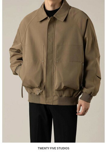 メンズ ジャケット アウター 秋冬服 長袖 前開き 春 大きいサイズ カジュアル おしゃれ 無地 トップス かっこいい