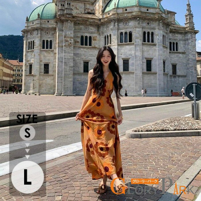 樂天商城 - ワンピース レディース サマードレス 夏ワンピ ロング おしゃれ ファッション 春夏 カジュアル 体型カバー ゆったり 大きめ きれいめ 沖縄 旅行用 大人 20代 30代 40代 可愛い
