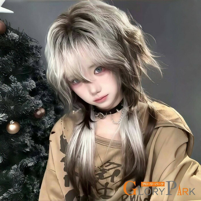 Rakuten - ウィッグ レディース フルウィッグ ロング コスプレ 仮装 レディース 個性的 パーティー イベント ロリータ ハロウィン ゴスロリ コスチューム 原宿風