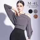 トップス 長袖 社交ダンス衣装 女性 レッスンウェア 社交ダンス ゆったり 上着 競技着 練習着 演出着 モダン ラテン ダンス用上着 ダンスウェア レディース...
