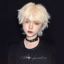 ウィッグ メンズ 短髪 かつら フルウィッグ ショートウィッグ ショートヘア 前髪あり コスプレ 男装 おしゃれ ナチュラル かっこいい 可愛い ショート 耐熱...