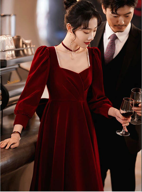 ドレス 大人 ピアノ パーティードレス ロング...の紹介画像3