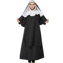 ★2点以上購入で300円OFFクーポン発行中★ハロウィン 衣装 修道女 仮装 コス コスプレ ハロウィン 衣装 聖女 牧師 宣教師 修道士 コスプレ衣装 シスターコス シスター 黒 レディース ワンピース コスチューム 大人 女性 ハロウィン衣装 ハロウィン仮装