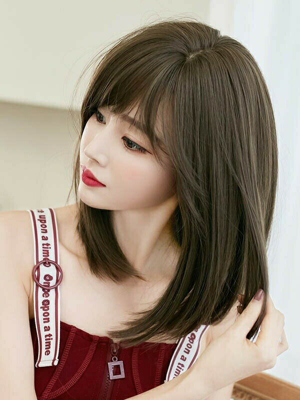 【期間限定！マスクプレゼント中】フルウィッグ 超自然 ピンク wig うぃっぐ スモーキー ウィッグ 内巻セミロングウィッグ 小顔 レディース ゆるふわ ナチュラル かつら エクステ 仮装 耐熱ウィッグ 原宿系 ハロウィン コスプレ dp035x1x1d4