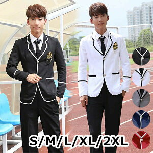 卒業式 スーツ 学生服 男の子 男子 中学生 高校生 子供 キッズ フォーマル 成人式 パンツスーツ ジュニア 発表会 入学式 小学生 スクール制服 スーツ【S/M/L/XL/2XL】 黒 白 グレー 紺色 赤格安セール