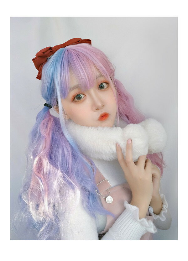 ウィッグ フルウィッグ ロング 日常可 lolita 原宿風 つけ毛 エクステ ウイッグ かつら wig ロング コスプレ ロング ハロウィン レイヤー 小顔効果抜群 耐熱ウィッ ロリータ風 ロング コスプレ用 コスチューム 仮装 可愛いdp030x2x2d4グローリーパーク 2