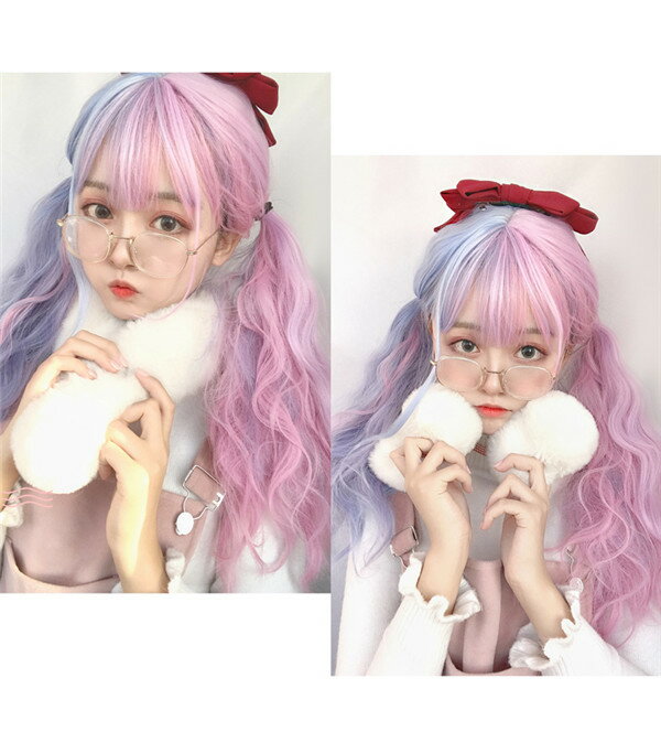 ウィッグ フルウィッグ ロング 日常可 lolita 原宿風 つけ毛 エクステ ウイッグ かつら wig ロング コスプレ ロング ハロウィン レイヤー 小顔効果抜群 耐熱ウィッ ロリータ風 ロング コスプレ用 コスチューム 仮装 可愛いdp030x2x2d4グローリーパーク 3
