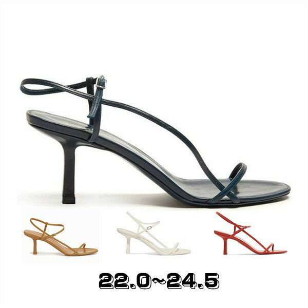 乐天商城 - 華奢サンダル ストラップ ヒール レディース アンクルストラップ ピンヒール ヒール6.5cm 春 夏 ベルト 靴 女性 大人 美脚 おしゃれ 可愛い 上品 シューズ 小さいサイズ 22.0 22.5 ブラック 黒 ホワイト 白 ブラウン レッド 赤 ei188z7z7z7グローリーパーク