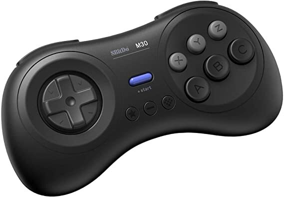 【2人に1人当選★抽選で100%ポイントバック！6/5限定】 8Bitdo M30 Bluetooth ゲーミングコントローラー ブラック 6ボタン メガドライブ風ゲームパッド Raspberry Pi スイッチ macOS 送料無料