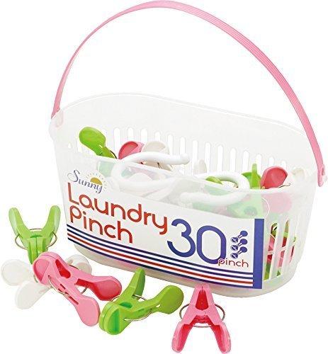 現代百貨 洗濯バサミ SUNNY ランドリーピンチ 30個入