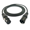 XLR マイクマイクケーブル XLR(オス)to XLR(メス)ケーブル キャノンケーブル XLR バランス接続 マイク録音用 バランスマイクケーブル/AVアンプ/スピーカー等の録音デバイスに対応 2M