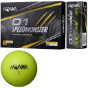 本間ゴルフ HONMA ボール D1 スピードモンスター ボール 3ダースセット 3ダース(36個入り)