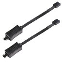 SilverStone PWM制御 ファン回転数減速ケーブル SST-CPF05