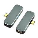 5 in 1 Type CハブType-cドッキングステーション、Type-CからPD + Type-C + USB3.0 + USB2.0 * 2、PD充電ポートホットプラグ機能USBCハブマルチポートアダプター(2)