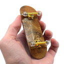 Teak Tuning 32mm Pro指板一式 - プロレベルのコンポーネントで完全に組み立てられています - プロ型の木製デッキ (32x97mm)、UltraSpinベアリングホイール、Prodigy Gen2トラック - クラウドナイン