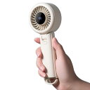 Rerii【2025 新設計】冷却プレート付きハンディファン 15000 回転強力モーター 90 度折り畳み式 5 段階風量&静音モード 2000mAh 充電式 USB 扇風機 旅行・オフィス対応 超薄型ポケットサイズ