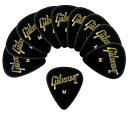 Gibson ピック ティアドロップ MEDIUM-BLK ×10枚セット(2)