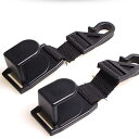 Zukida カーアクセサリーカーシートバックフックカーヘッドレストフック 荷物掛け車用収納フック 財布、布、雑貨品のための強力なオーガナイザーフック - ブラ...