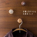 《公式》【ポイント5倍・送料無料】天然木フック ペブル 強粘着 パラデック フック マジックシート 天然木 木フック 簡単 マンゴー 真鍮 収納 壁掛け 壁面収...