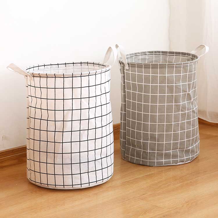 ランドリーバスケット 折りたたみ 洗濯かご 収納箱 丸型 北欧 ランドリーバッグ 収納ボックス 物入れ ワイヤー おしゃれ 大容量 おもちゃ シンプル キッズルーム 子供部屋 洗濯物入れ