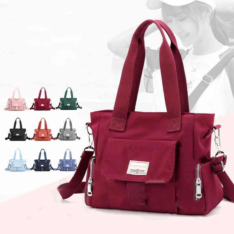 2way 防水 軽量 大容量 トートバッグ 無地 通勤バッグ 20代 マザーズバッグ ナイロンバッグ 50代 40代 30代 トートバッグ おしゃれ