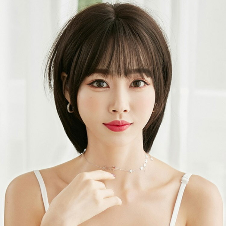 送料無料ウィッグ ショート ボブ 普段使い 自然 人気 韓国 ウィッグ かつら 女性 ...