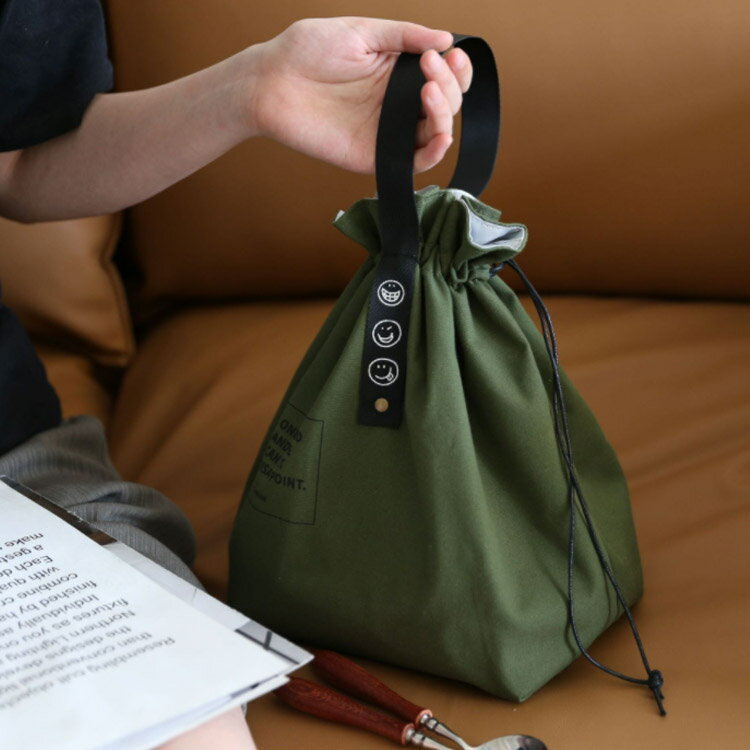 ランチバッグ 保温バッグ 保冷バッグ 巾着型 ...の紹介画像2