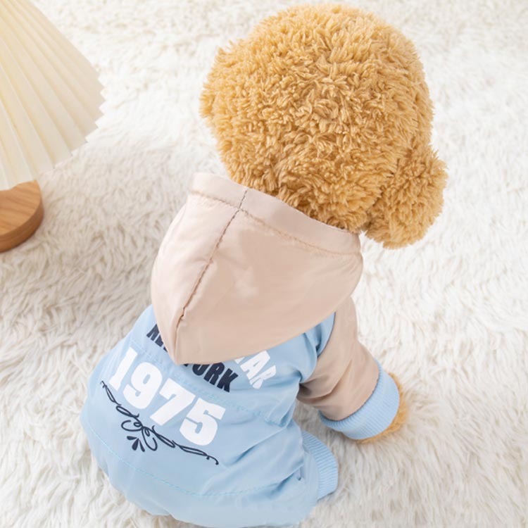 ボア アウター ダウン風 犬 ドッグウェア おしゃれ パーカー 犬服 ジャケット 犬の服 ジャンパー 暖かい 冬服 裏起毛 コート 中綿入り ペット用 オーバーオール お出掛け お散歩 厚手 防寒対策 小型犬 中型犬 防寒