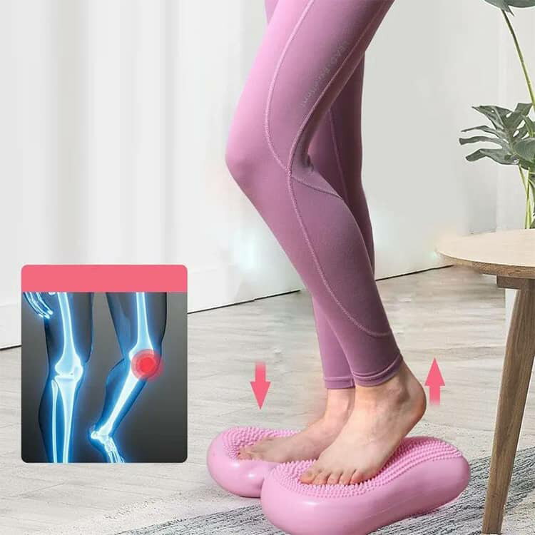 ダイエット 有酸素運動 座ったまま 静音 【空気入れ付き】ステッパー 器具 エアーステッパー 足踏み エアステッパー ステップ 台 クッション ステッパー バランスディスク チュー 【空気入れ付き】ステッパー 自宅 室内 運動 3