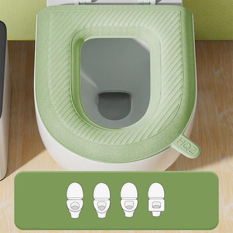 洗える 便座クッション 防水 簡単 拭ける 便座カバー トイレカバー カバー オール...