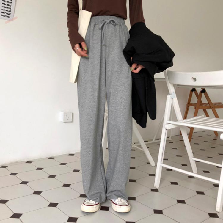 送料無料スポーツパンツ ロング レディース イージーパンツ ガウチョパンツ ワイドパンツ ジョギングパンツ 運動パンツ ストレート 無地パンツ サルエルパンツ きれいめ 体型カバー ボトムス 春秋