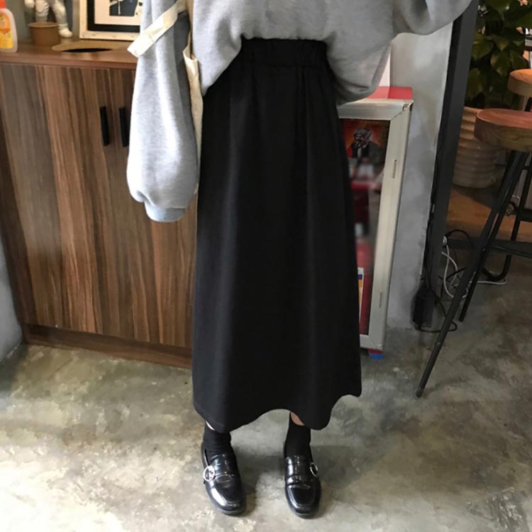 送料無料フレアスカート ロング ふんわりスカート Aラインスカート マキシスカート ナチュラル風 森ガール系 無地 大きいサイズ ボトムス 体型カバー オシャレ カジュアル シンプル ベーシック 定番