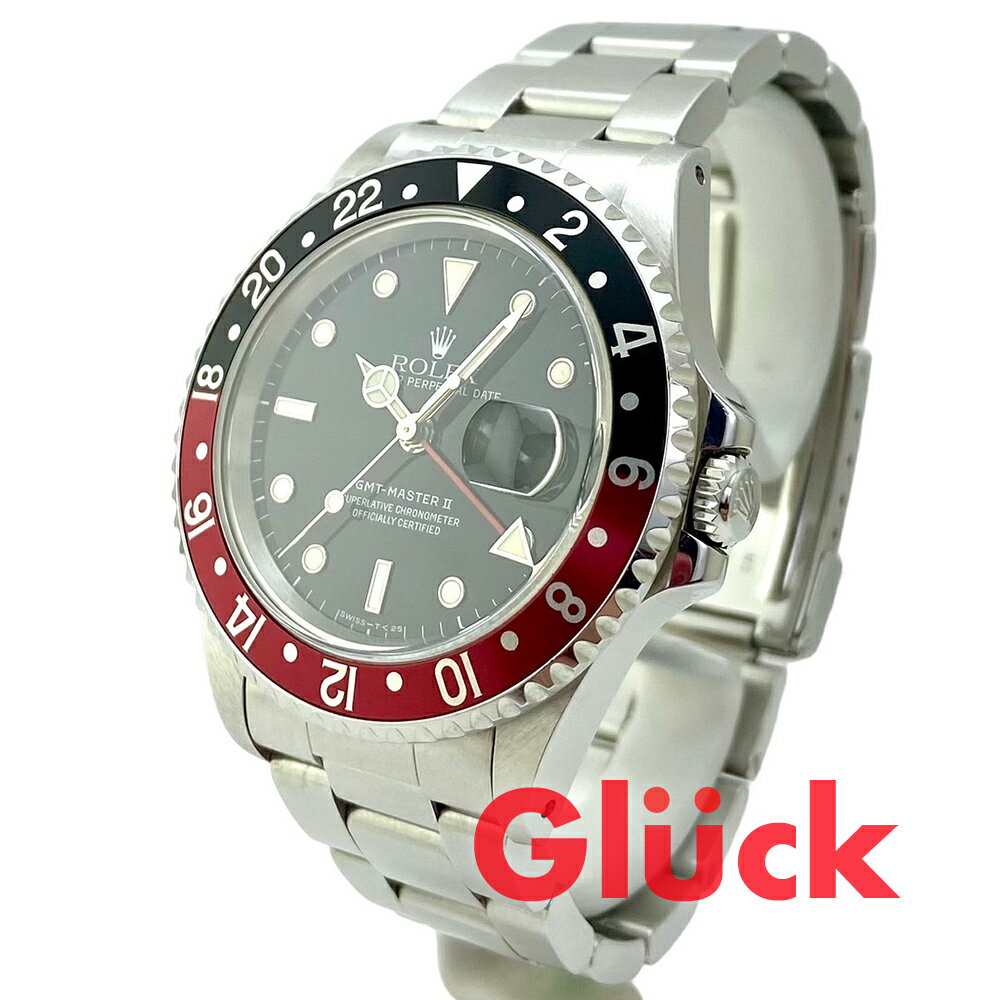 【中古】ロレックス GMTマスターII 16710 送料無料 時計専門店 メンズ 腕時計 ブランド時計 ビジネス フォーマル カジュアル 高級時計