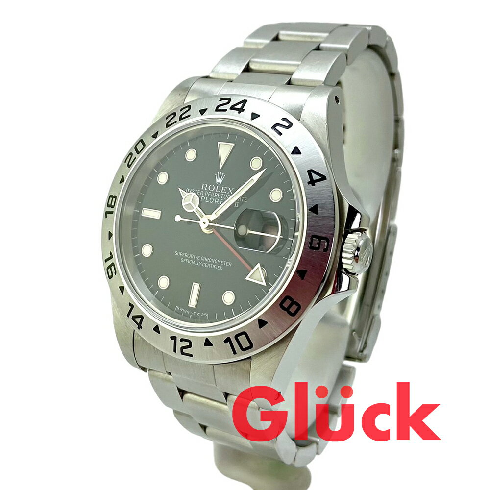 【中古】ロレックス エクスプローラーII 16570 送料無料 時計専門店 メンズ 腕時計 ブランド時計 高級時計 ビジネス フォーマル カジュアル