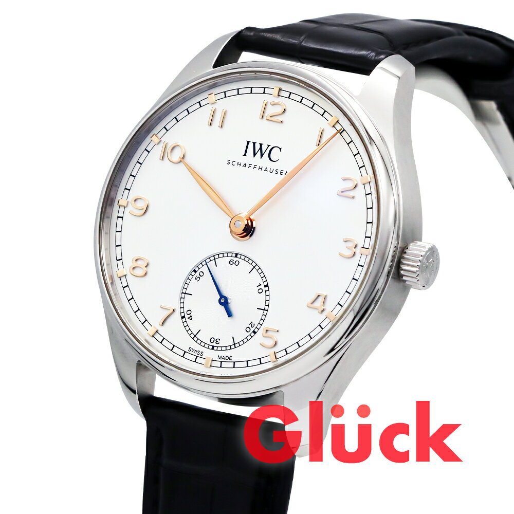 【中古】IWC インターナショナル・ウォッチ・カンパニー ポルトギーゼ・オートマティック40 IW358303 シルバーダイアル SS 革ベルト 自動巻き 保証書付き 送料無料 メンズ 腕時計 ブランド時計