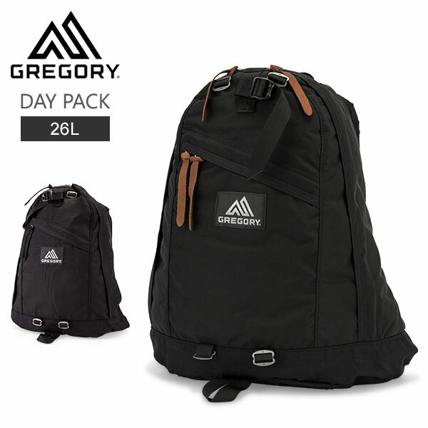 グレゴリー リュック メンズ グレゴリー GREGORY デイパック DAY PACK 26L リュックサック バックパック 12601 1041 メンズ レディース A4 ブラック 通勤 通学 ファッション