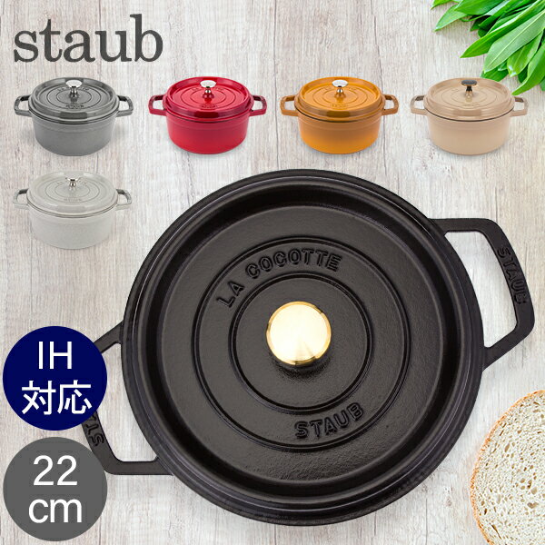 ȥ  Staub ԥå 饦 22cm ξ ۡ Rund Brater ԥ å  ʤ  Ĵ å