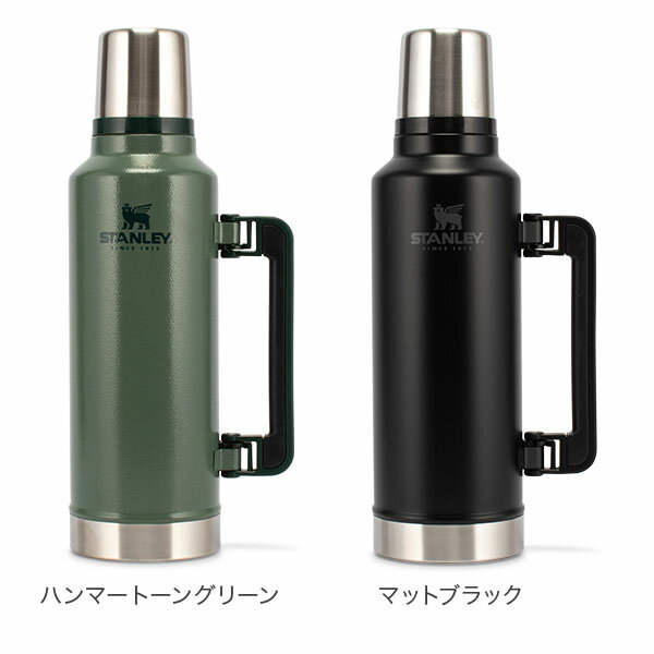 スタンレー Stanley 水筒 クラシック 真空ボトル 1.9L 10-07934 THE LEGENDARY CLASSIC BOTTLE LARGE 2.0QT ステンレス 保冷 保温 アウトドア キャンプ 夏休み